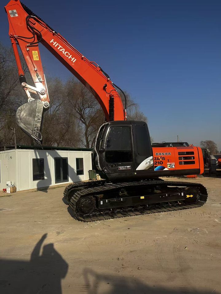 2023 Hitachi Zaxis 210 crawler excavator side view 2023 Hitachi Zaxis 210 crawler excavator side view