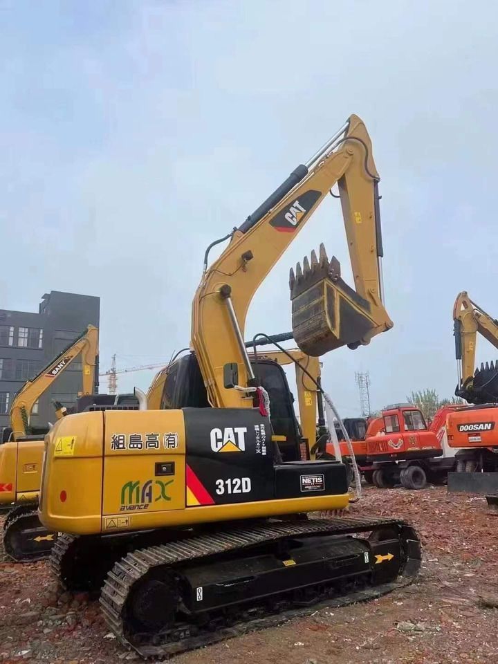 2023 Caterpillar 312D mini excavator, side view 2023 Caterpillar 312D mini excavator, side view
