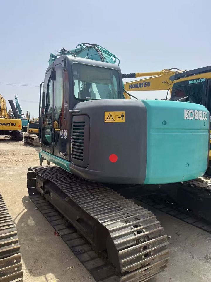 2023 Kobelco SK135SR crawler excavator rear three-quarter view