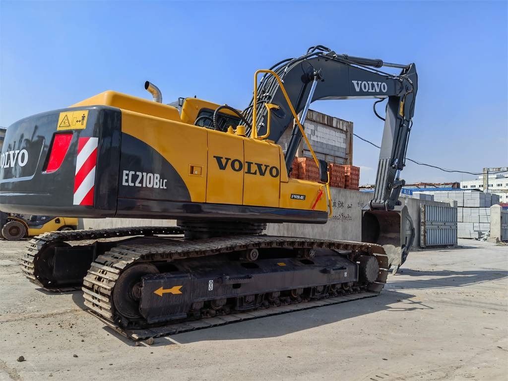 2023 Volvo EC210BLC crawler excavator, rear three-quarter view 2023 Volvo EC210BLC crawler excavator, rear three-quarter view