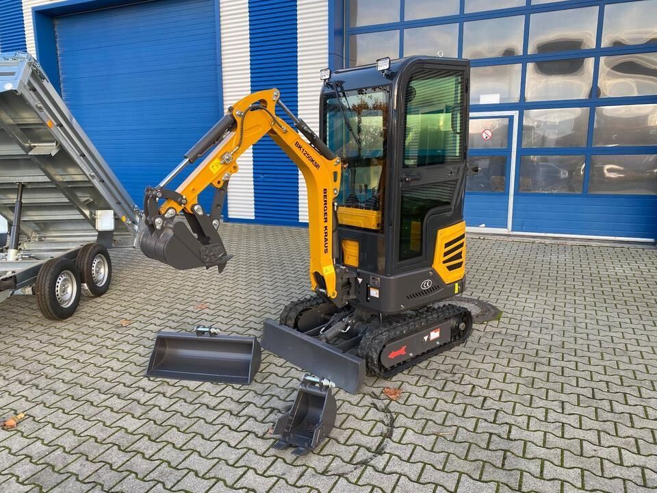 Berger Kraus BK1250KSR Mini Excavator Berger Kraus BK1250KSR Mini Excavator