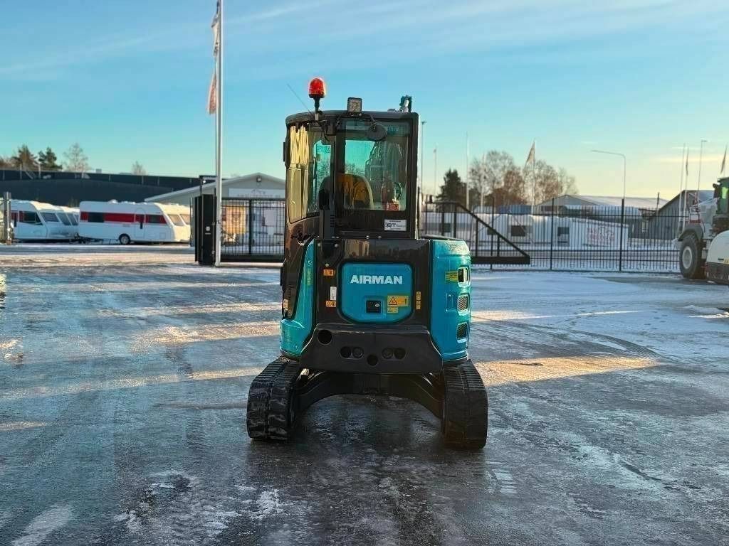 2020 Airman AX38-6 mini excavator, rear view 2020 Airman AX38-6 mini excavator, rear view