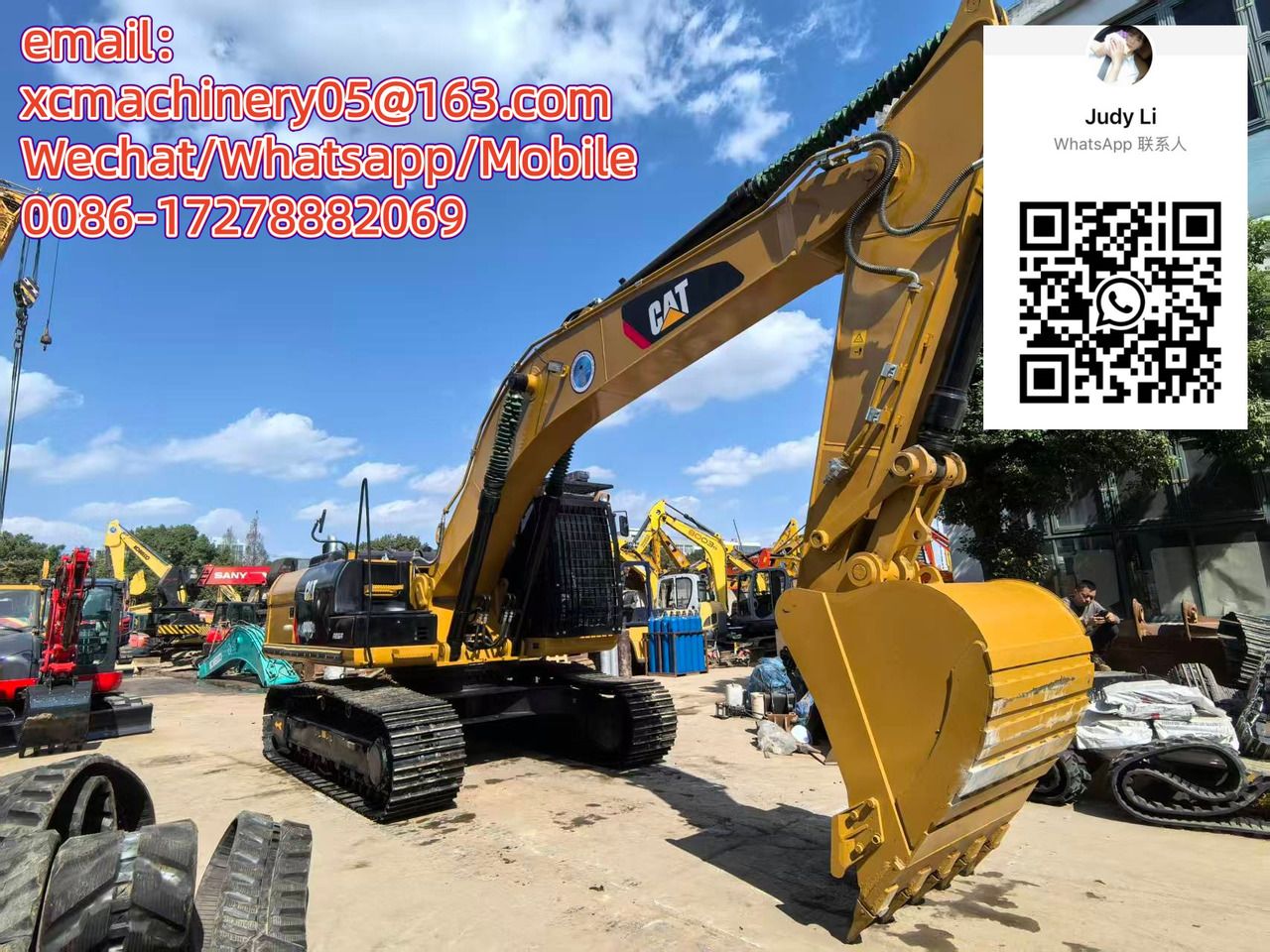 2023 Caterpillar 330D2L crawler excavator, side view 2023 Caterpillar 330D2L crawler excavator, side view