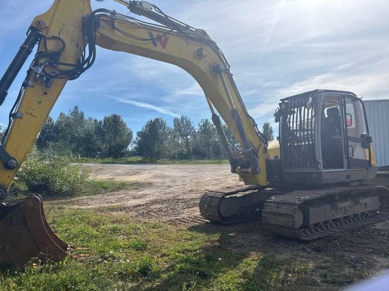 2021 Wacker Neuson ET145 crawler excavator, side view