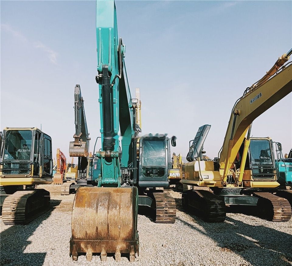 2018 Kobelco SK200D crawler excavator, front view