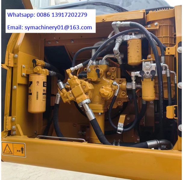 2025 Caterpillar 336D2 crawler excavator engine compartment view 2025 Caterpillar 336D2 crawler excavator engine compartment view