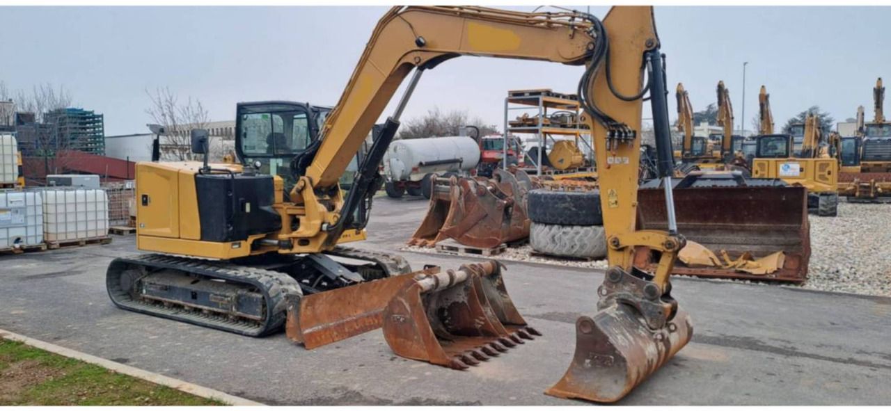 2020 Caterpillar 308-07CR crawler excavator, side view 2020 Caterpillar 308-07CR crawler excavator, side view