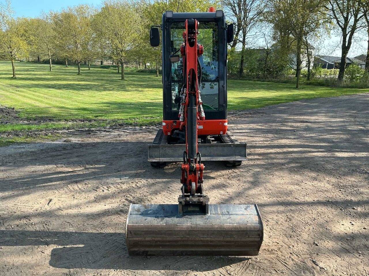 2024 Kubota KX019-4 mini excavator, front view