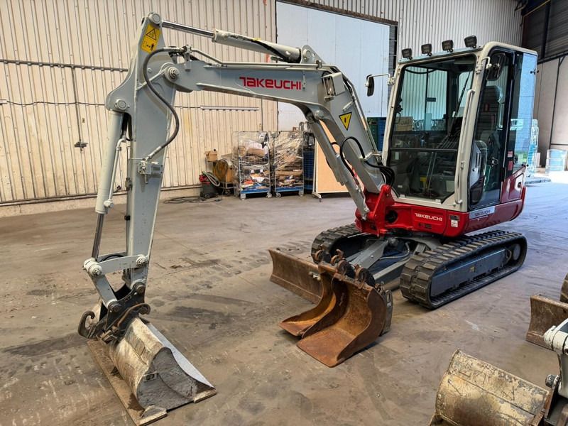2023 Takeuchi TB235-2 mini excavator, side view
