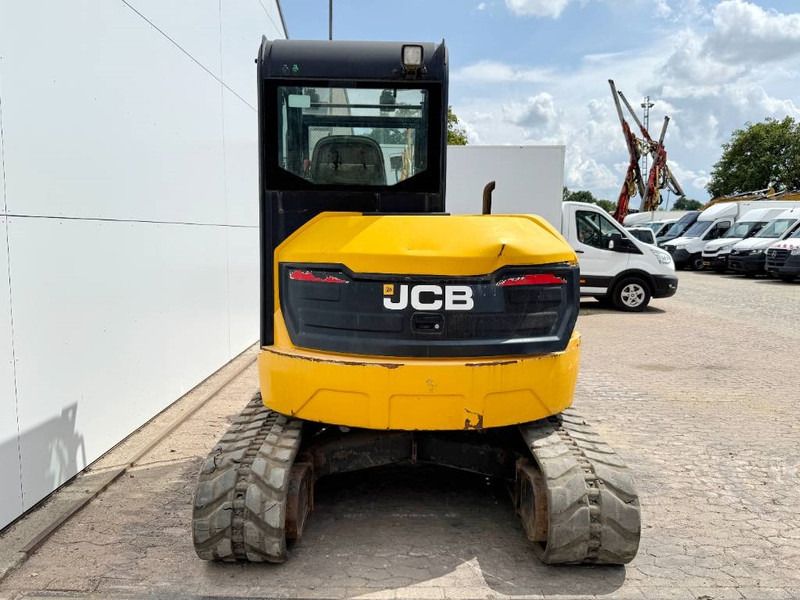 2018 JCB 48Z-1 mini excavator, rear view 2018 JCB 48Z-1 mini excavator, rear view