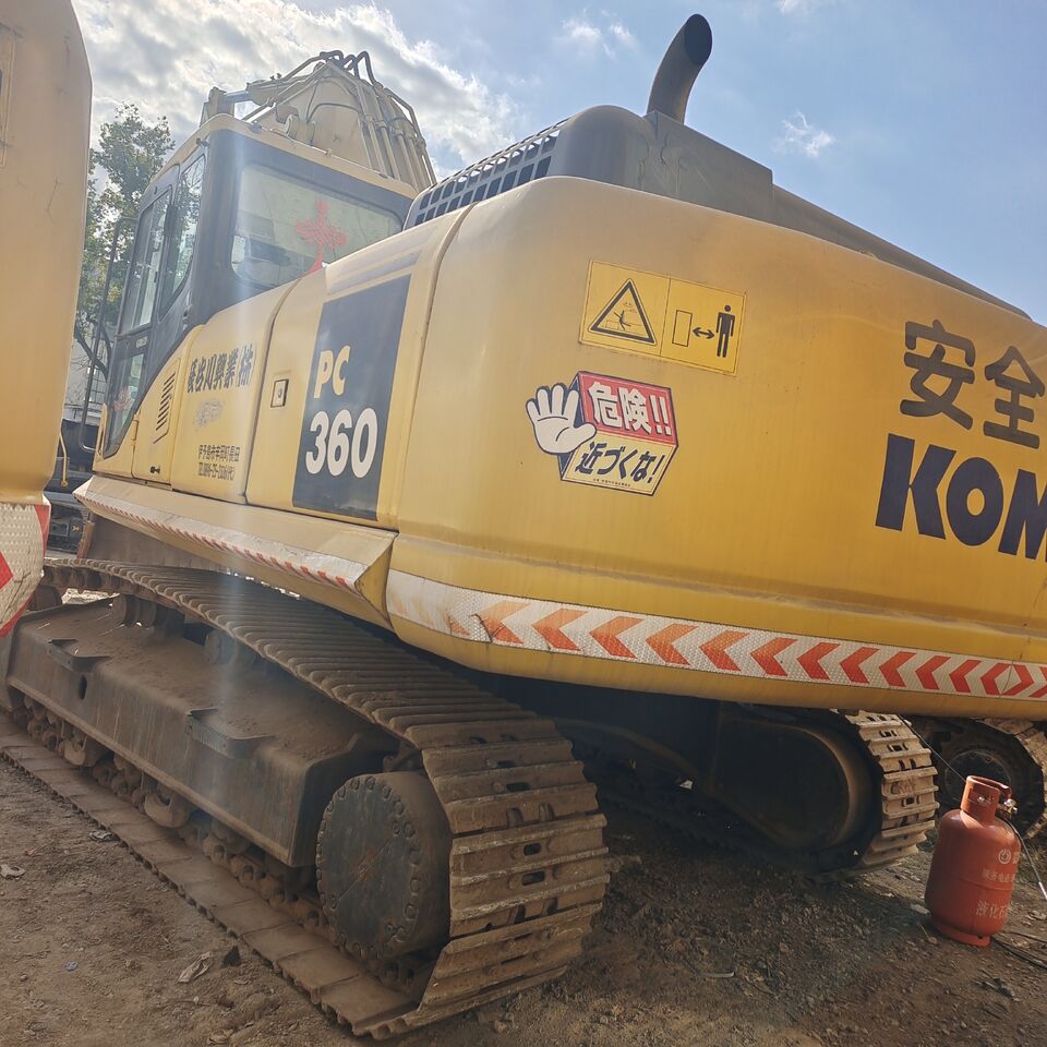 2024 Komatsu PC360-7 crawler excavator rear three-quarter view