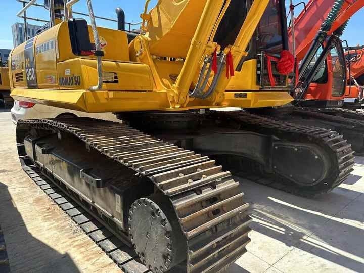 2023 Komatsu PC350-7 crawler excavator, side view