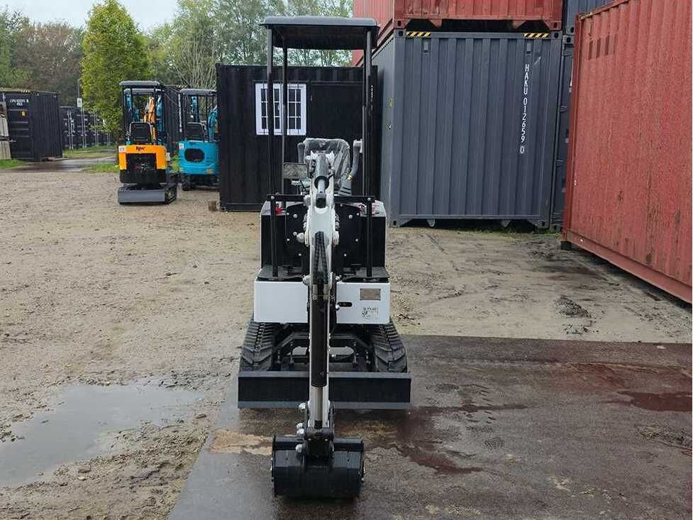 2025 JPC KV12 mini excavator, rear view 2025 JPC KV12 mini excavator, rear view
