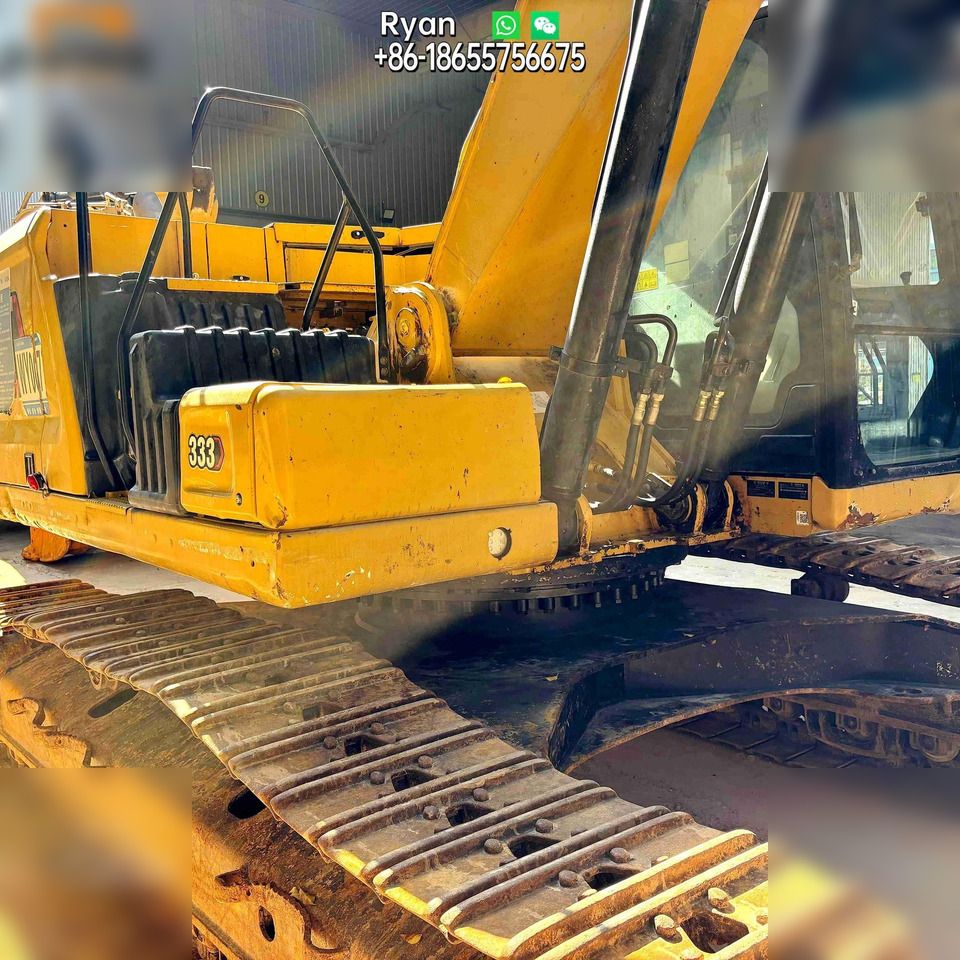 2022 Caterpillar 333 crawler excavator side view 2022 Caterpillar 333 crawler excavator side view