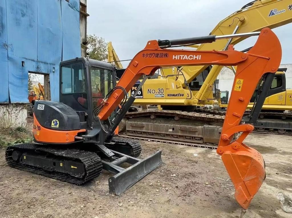 2023 Hitachi ZX50U mini excavator, side view 2023 Hitachi ZX50U mini excavator, side view