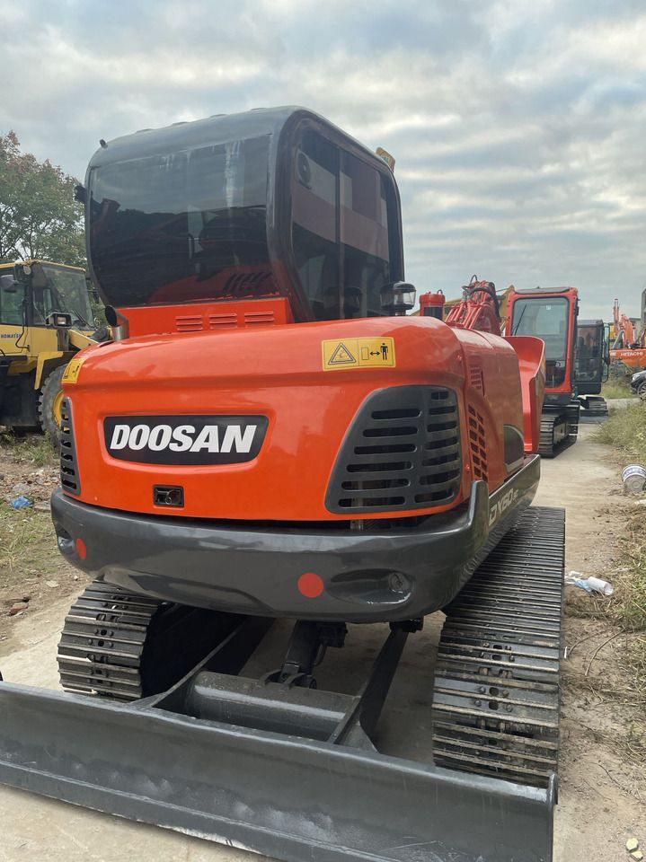 2021 Doosan DX60-9C crawler excavator, rear view 2021 Doosan DX60-9C crawler excavator, rear view