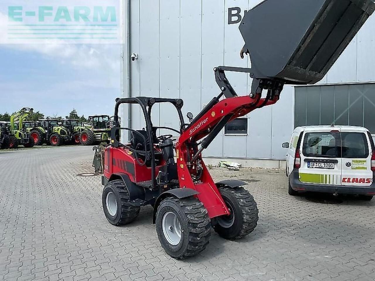 2023 Schäffer 3630 mini excavator, side view 2023 Schäffer 3630 mini excavator, side view