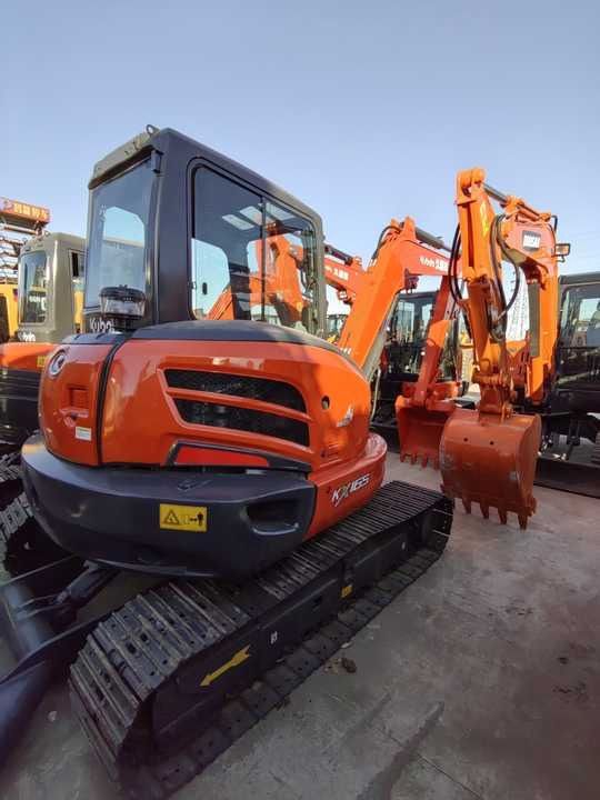 2022 Kubota KX165 crawler excavator, front three-quarter view 2022 Kubota KX165 crawler excavator, front three-quarter view
