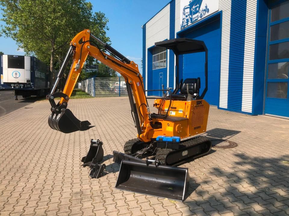 2026 Berger Kraus BK1500JS mini excavator, side view