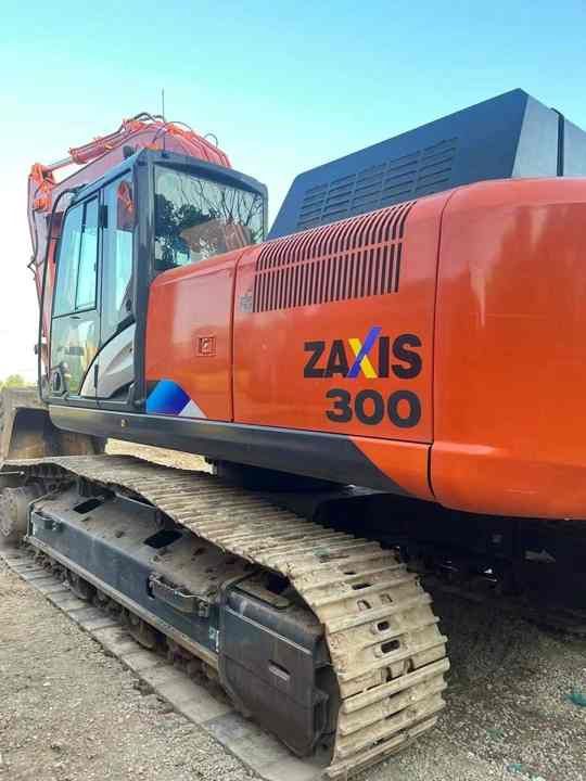 2022 Hitachi ZAXIS 300 crawler excavator, side view