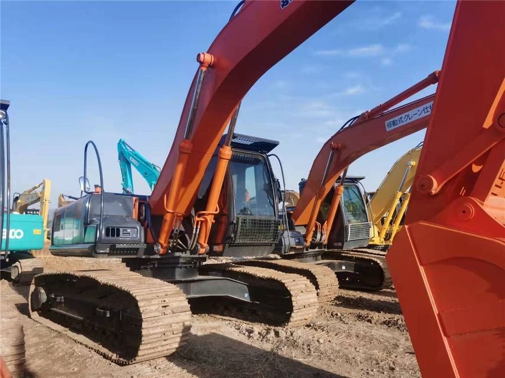 2023 Hitachi ZX210 crawler excavator side view 2023 Hitachi ZX210 crawler excavator side view