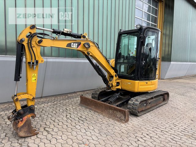 2017 Caterpillar 303.5ECR mini excavator, side profile view