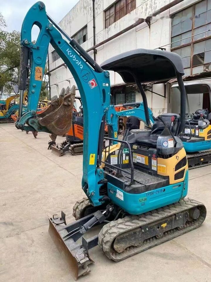 2021 Kubota U17 mini excavator, three-quarter view 2021 Kubota U17 mini excavator, three-quarter view