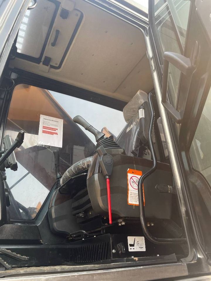 2025 Sany SY550H crawler excavator interior cab view