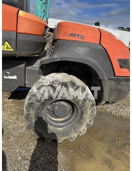 2018 Mecalac 12MTX wheel excavator side view 2018 Mecalac 12MTX wheel excavator side view