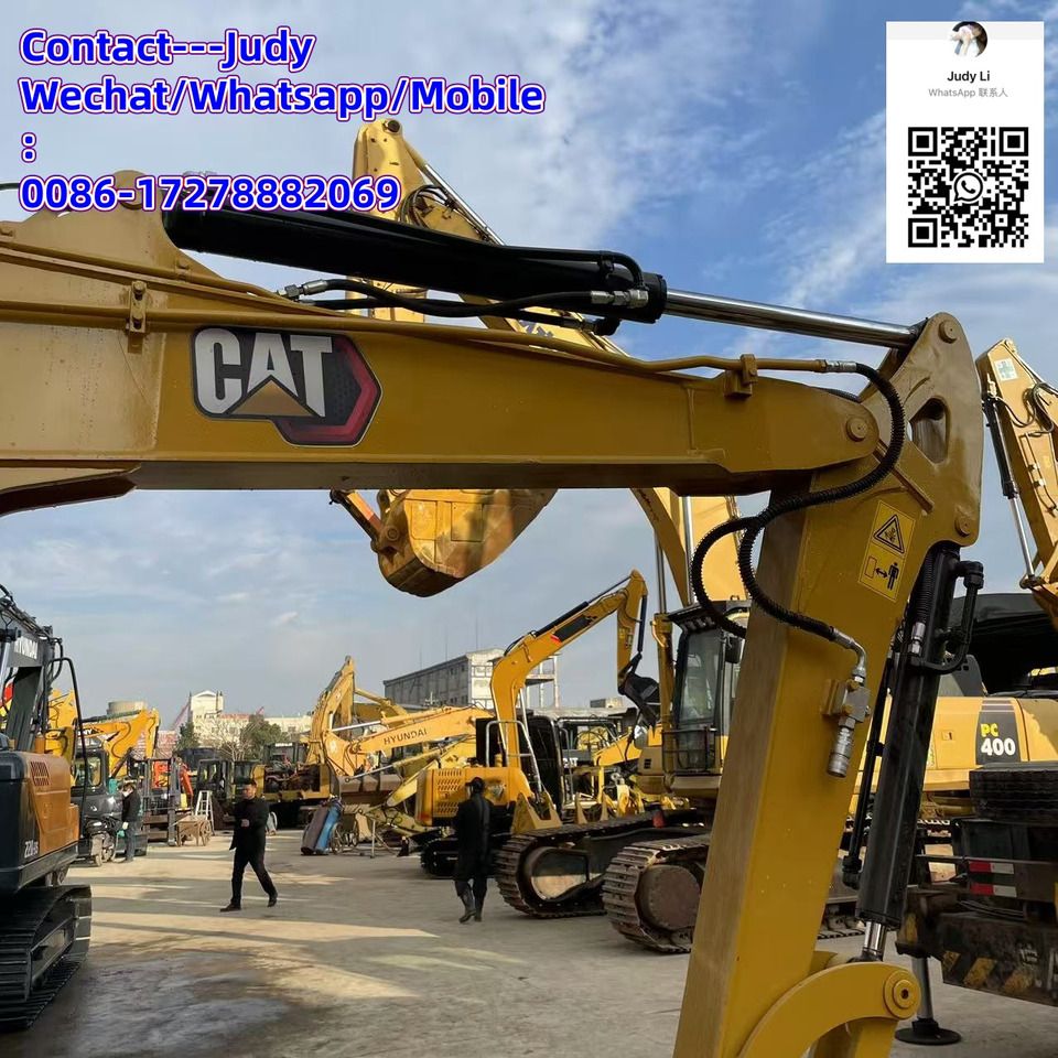 2024 Caterpillar 305.5E2 mini excavator boom and arm detail