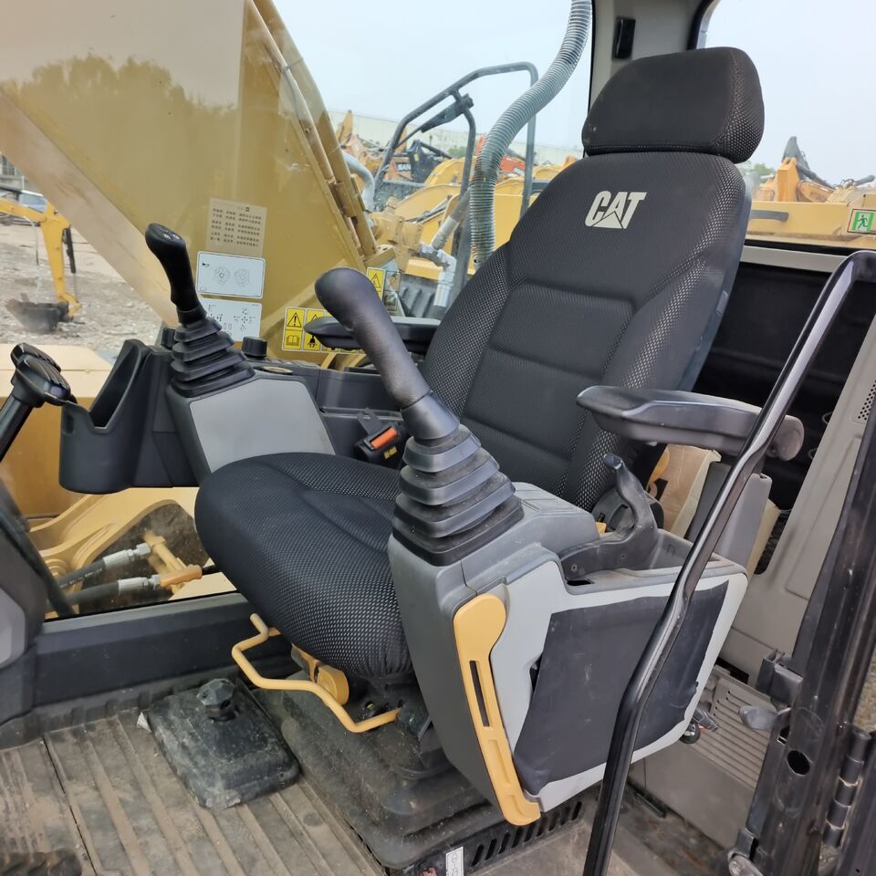 2025 Caterpillar 330GC crawler excavator interior cab view