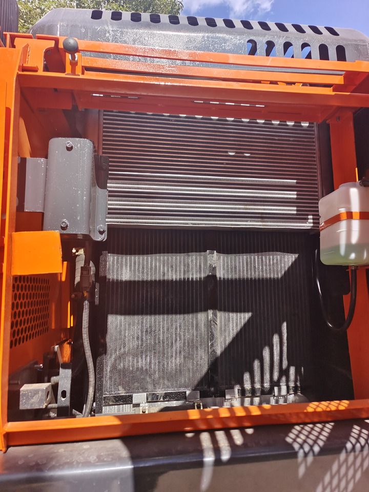 2024 Doosan DX225LCA crawler excavator engine compartment view