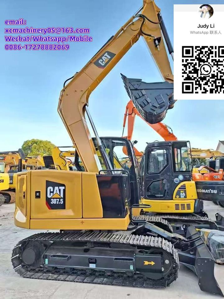 2024 Caterpillar 307.5 excavator side view