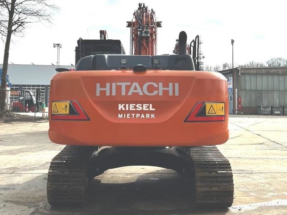 2022 Hitachi ZX250 LCN-7 crawler excavator, rear view
