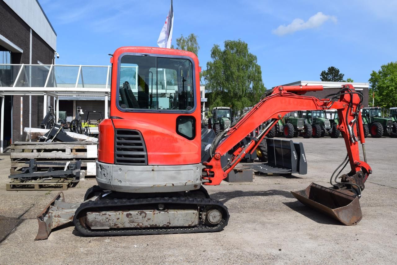2012 Bobcat E26 mini excavator, side view