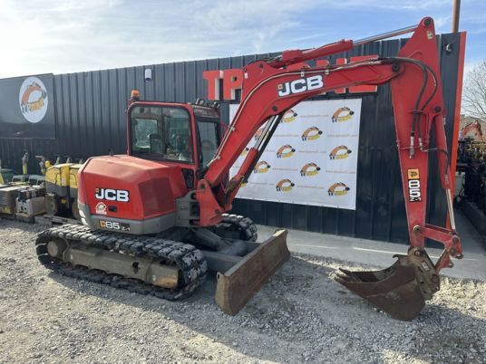 2019 JCB 85Z-1 crawler excavator, side view 2019 JCB 85Z-1 crawler excavator, side view