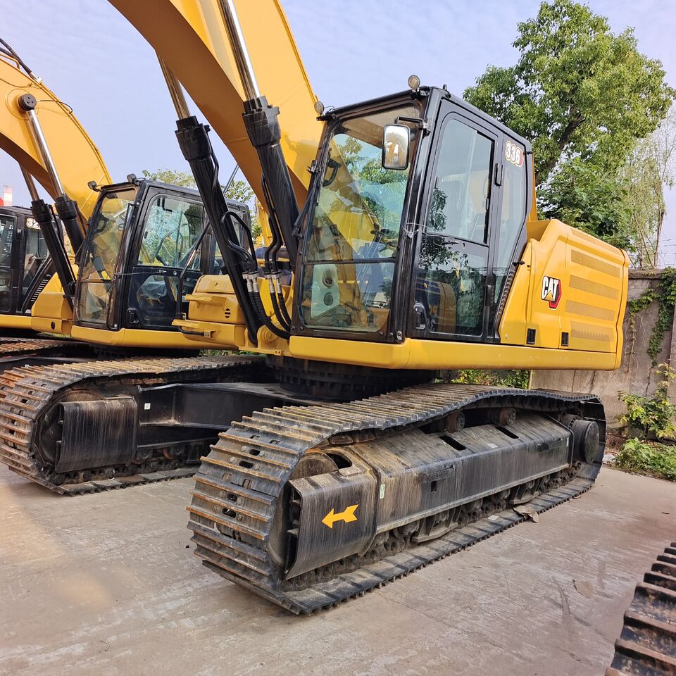 2025 Caterpillar 336GC crawler excavator, side view
