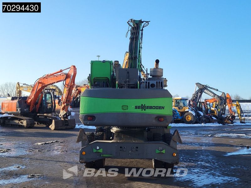 2010 Sennebogen 821 material handler, rear view 2010 Sennebogen 821 material handler, rear view