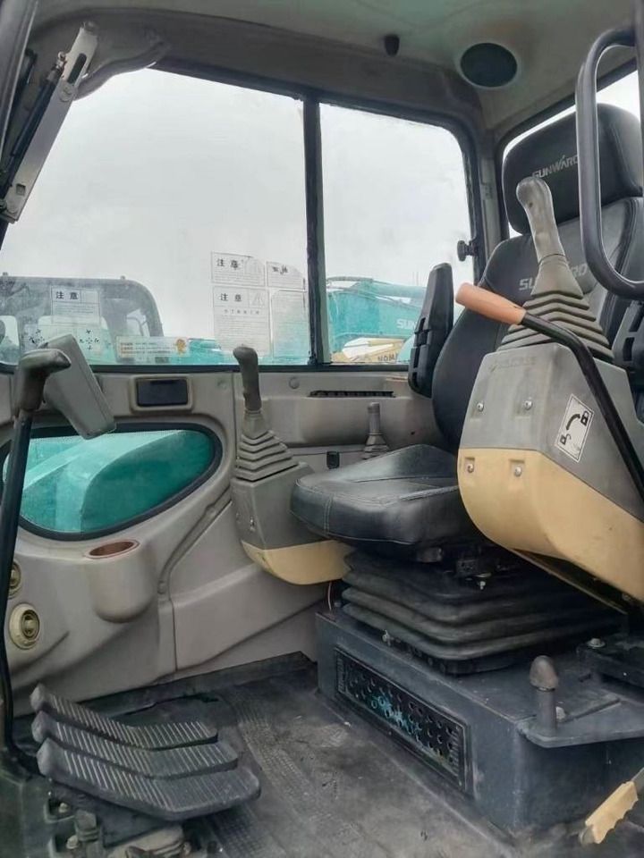 2024 Sunward SWE70E mini excavator interior view 2024 Sunward SWE70E mini excavator interior view