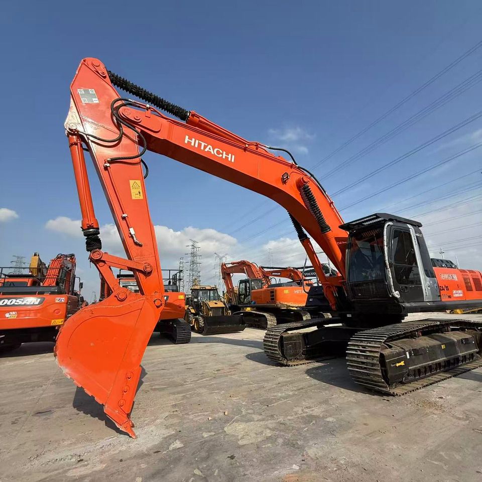 2022 Hitachi ZX350 crawler excavator, front three-quarter view 2022 Hitachi ZX350 crawler excavator, front three-quarter view