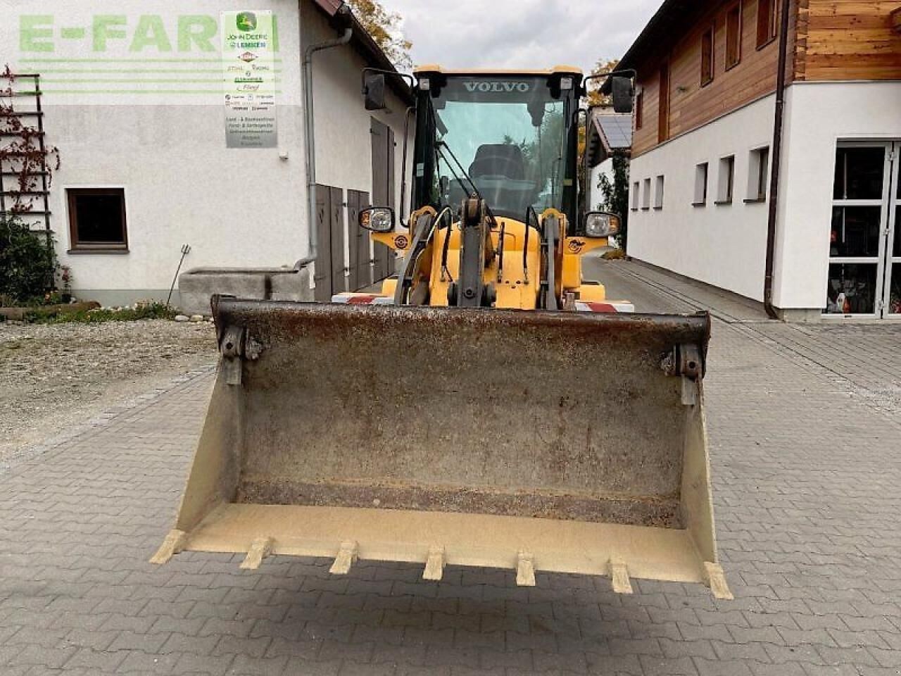 2017 Volvo L30G wheel loader front view 2017 Volvo L30G wheel loader front view