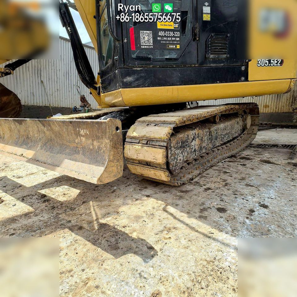 2022 Caterpillar 305.5E2 mini excavator side view 2022 Caterpillar 305.5E2 mini excavator side view
