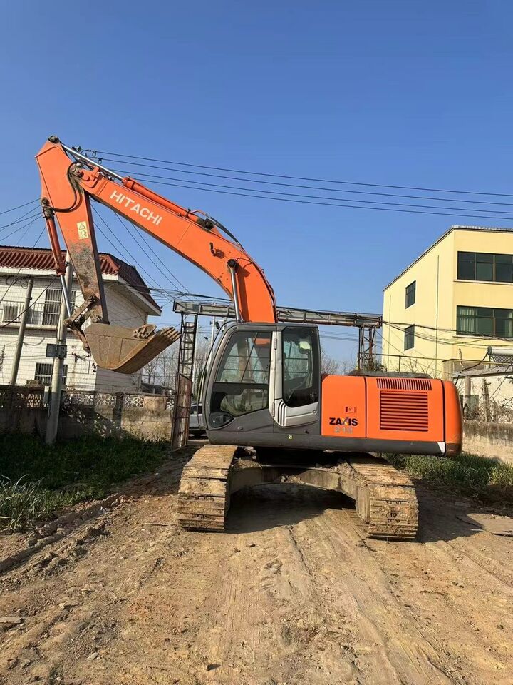 2022 Hitachi Zaxis 210 excavator, side view