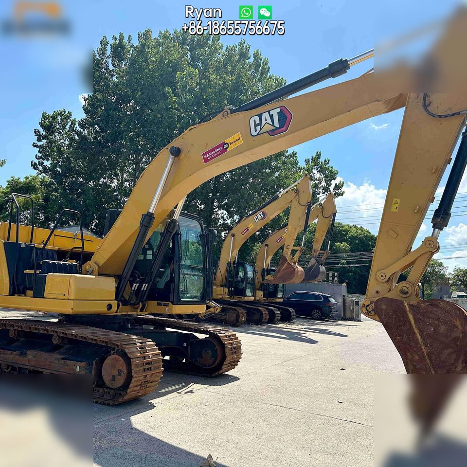 2023 Caterpillar 320GC crawler excavator, side view 2023 Caterpillar 320GC crawler excavator, side view