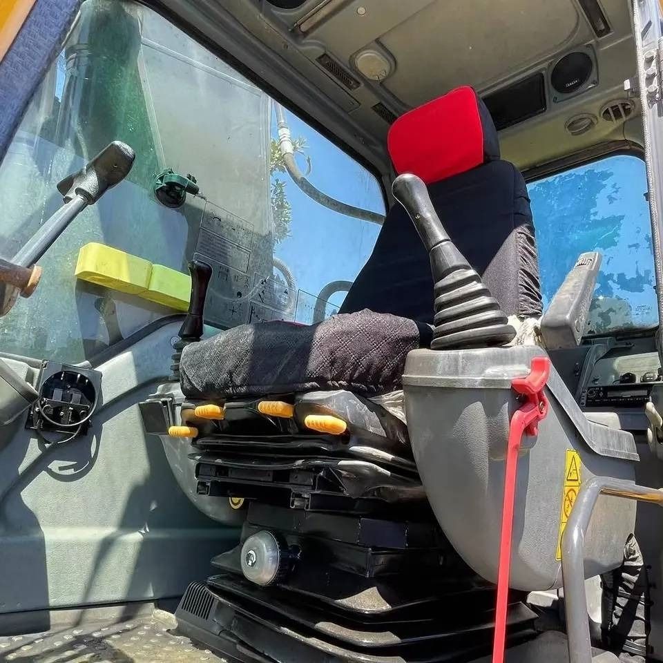 2023 Volvo EC210B crawler excavator interior cab view 2023 Volvo EC210B crawler excavator interior cab view