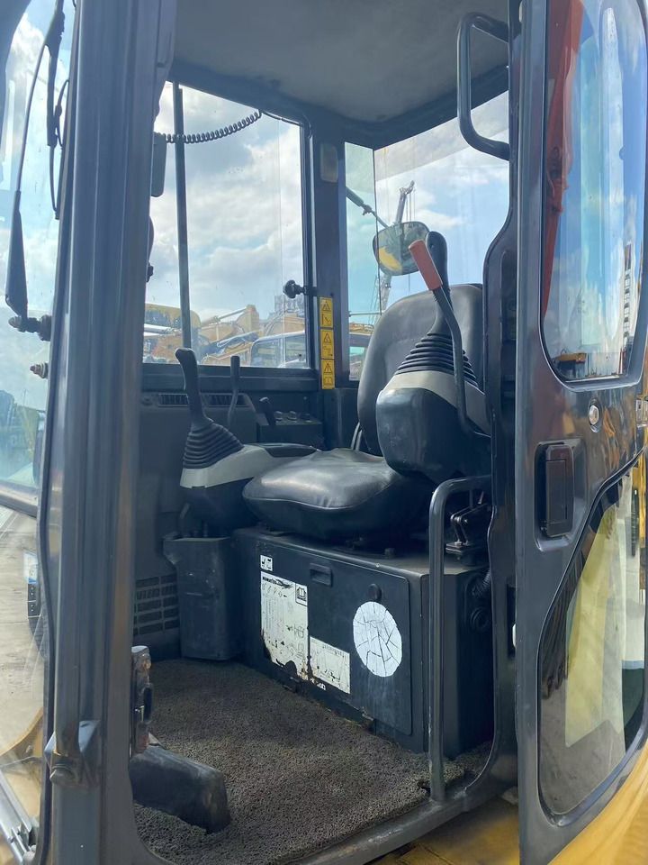 2022 Komatsu PC-55MR mini excavator interior view