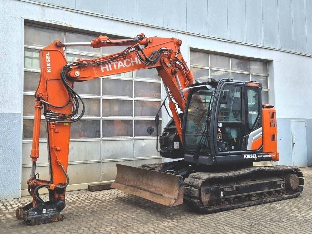 2022 Hitachi ZX135US-7 crawler excavator, side view 2022 Hitachi ZX135US-7 crawler excavator, side view