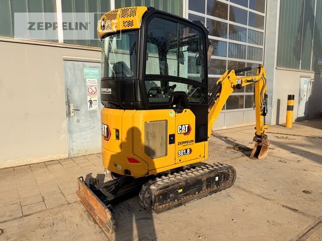 2024 Caterpillar 301.8 mini excavator, rear three-quarter view 2024 Caterpillar 301.8 mini excavator, rear three-quarter view