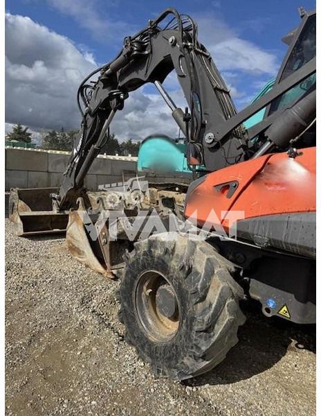 2018 Mecalac 12MTX wheel excavator, side view 2018 Mecalac 12MTX wheel excavator, side view