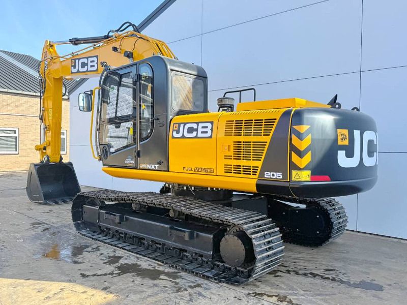 2026 JCB 205 crawler excavator, rear three-quarter view 2026 JCB 205 crawler excavator, rear three-quarter view